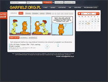 Tablet Screenshot of garfield.org.pl