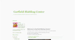 Desktop Screenshot of blab.garfield.in