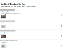 Tablet Screenshot of blab.garfield.in